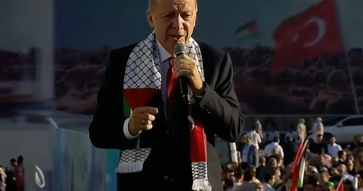 أردوغان يدعو لمحاكمة مجرمي الحرب ويؤكد دعم تركيا لفلسطين