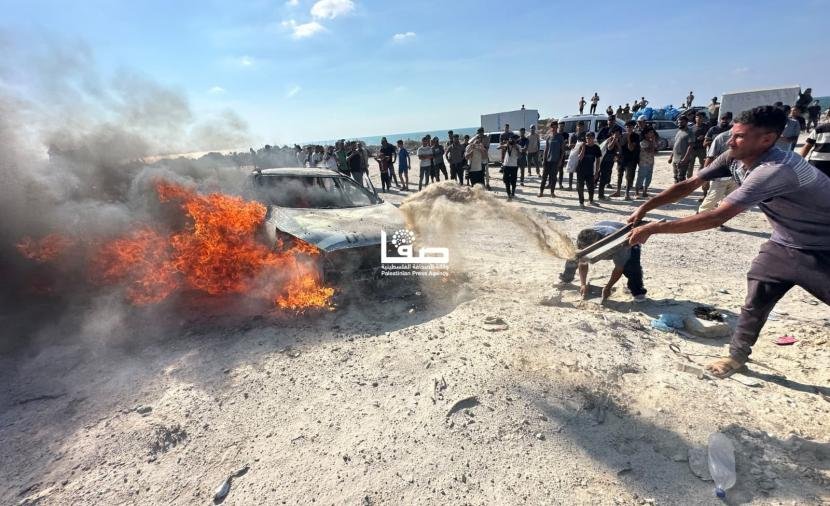 استهداف مركبة في غزة يرفع حصيلة الشهداء إلى ثلاثة