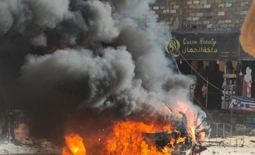 استشهاد مواطن وإصابات بغارة إسرائيلية على مركبة في غزة
