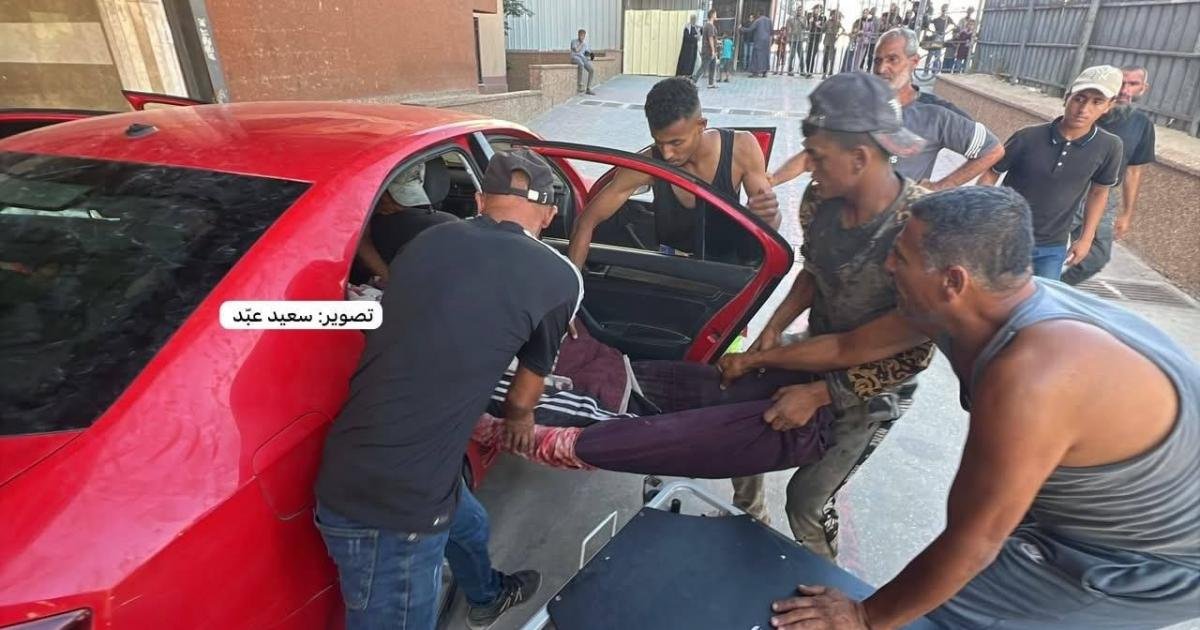 استشهاد مواطن بقصف إسرائيلي جنوب خان يونس