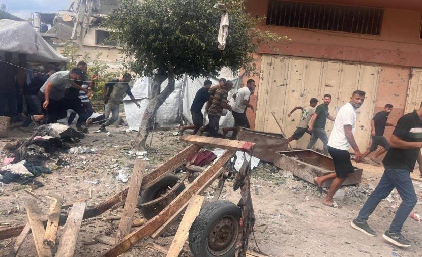 استشهاد ثمانية وإصابات بغارات إسرائيلية على غزة وخان يونس