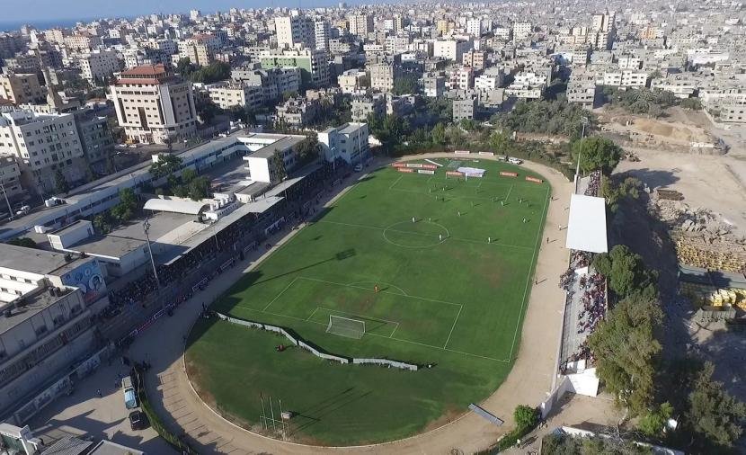 ملعب اليرموك: من ساحة الصمود الرياضي إلى مأوى للنازحين في غزة