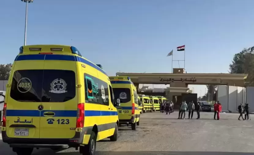 مغادرة 126 مسافراً من غزة عبر معبر رفح للعلاج