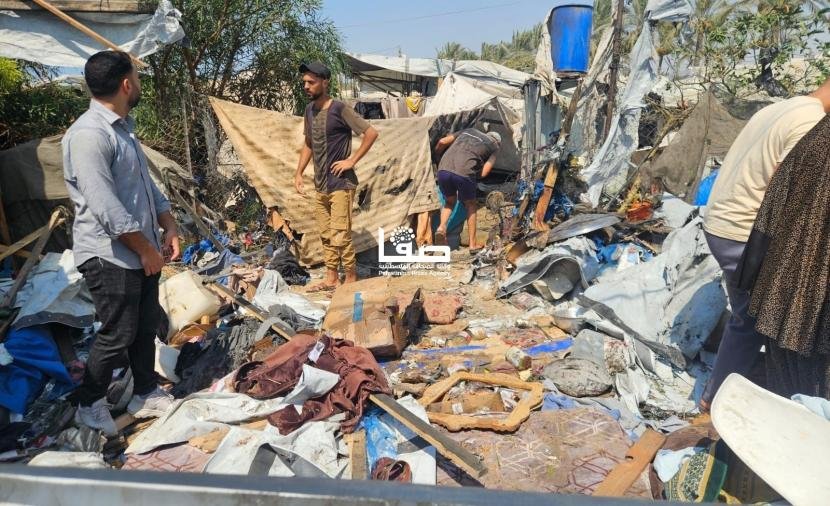إصابات بقصف إسرائيلي على منزل في المخيم الجديد غربي النصيرات